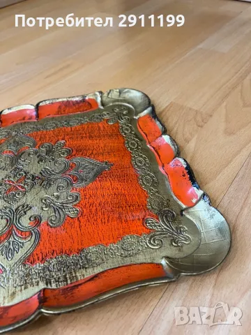 Дървен поднос, снимка 7 - Други - 49921315