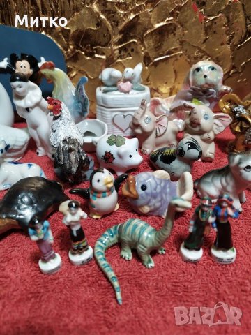 Статуетки порцелан и др. Миниатюрни, снимка 4 - Колекции - 31830396