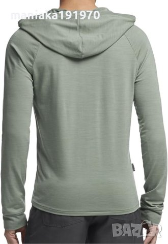 Icebreaker Merino Men's Sphere Long Sleeve Lightweight Hoodie for Travel (М)  суитшърт , снимка 2 - Спортни дрехи, екипи - 42128939