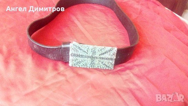 Paul Smith made in England колан естествена кожа
