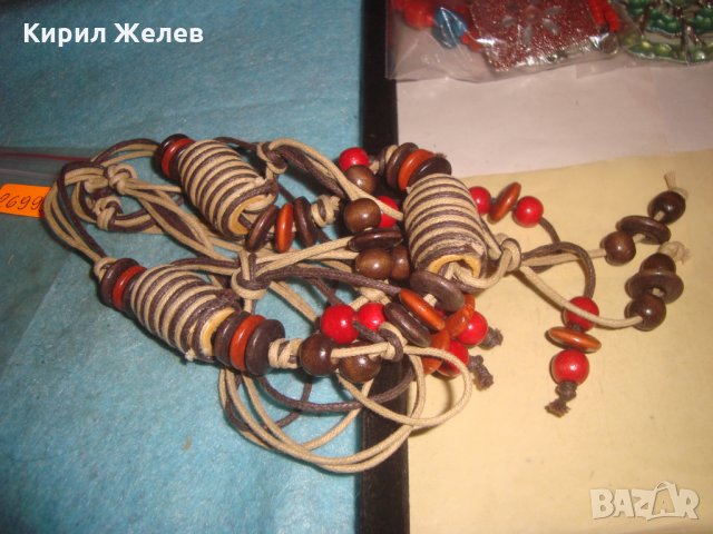 ВИНТИДЖ РЕТРО - ГРЪНЧ СТИЛ ОГЪРЛИЦА ХЕНД - МЕЙД АРТ НАКИТ 26995, снимка 3 - Колиета, медальони, синджири - 35078709