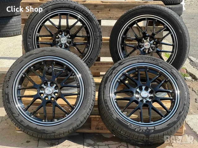 4х100 / 4х108 17 Цола Джанти Mitsubishi Renault Citroen Ford, снимка 4 - Гуми и джанти - 53999607