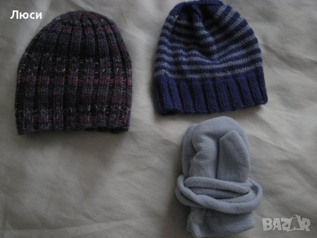 Плетени шапки за бебета, снимка 2 - Бебешки шапки - 38369954