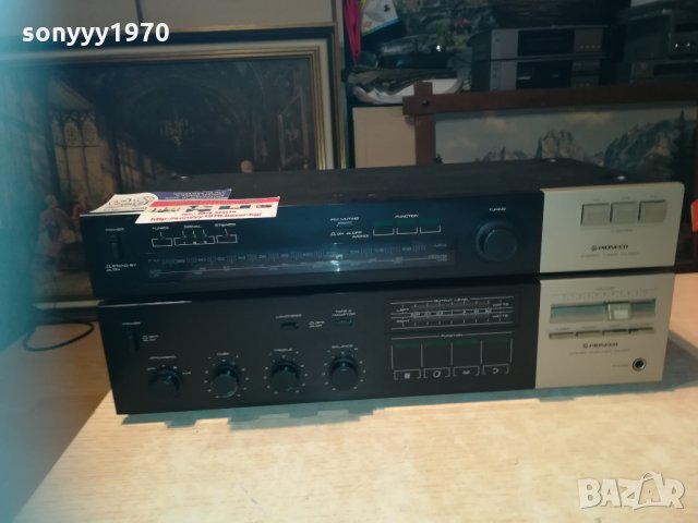 pioneer ampli & pioneer tuner-japan 0512202017, снимка 5 - Ресийвъри, усилватели, смесителни пултове - 31027529