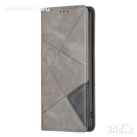 Honor X7b Rhombus Texture Magnetic Wallet Кожен Калъф и Протектор, снимка 6 - Калъфи, кейсове - 48529856