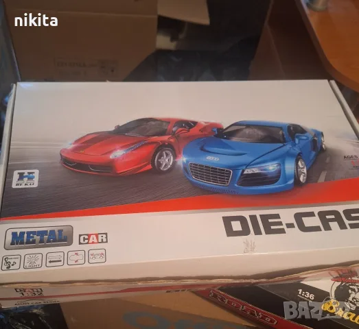 Метални колички, снимка 4 - Игри и пъзели - 56517360