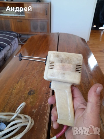 Стар индукционен поялник #19, снимка 2 - Други ценни предмети - 53976955