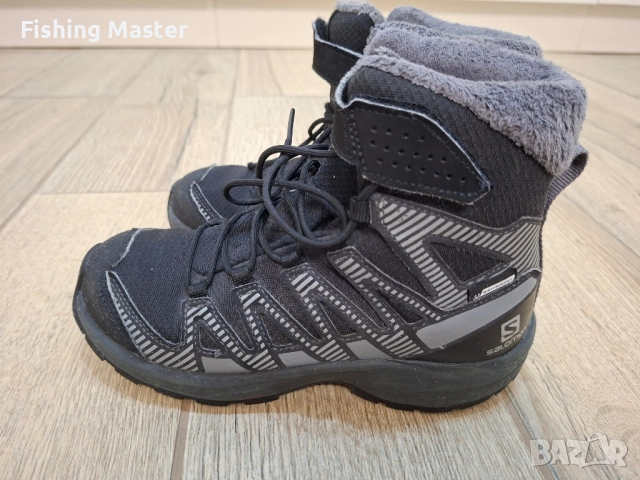 Детски Зимни Обувки Salomon Shoes Xa Pro V8 Winter Cswp J Black/Phan , снимка 2 - Детски маратонки - 52071790