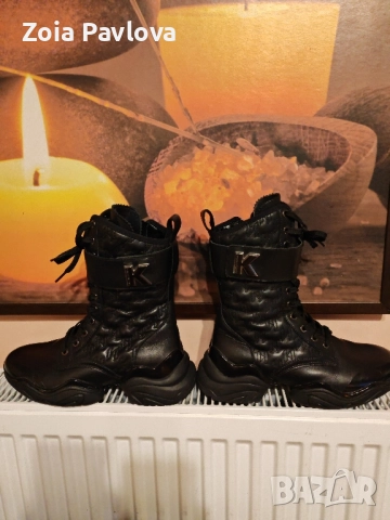 дамски боти Karl Lagerfeld , снимка 2 - Дамски ежедневни обувки - 52306035