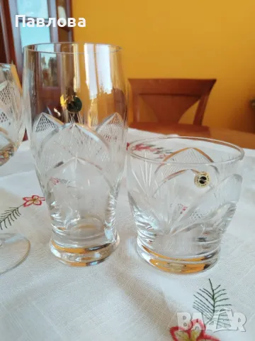 Кристални чаши серия,, Рамона" , снимка 2 - Чаши - 49616106