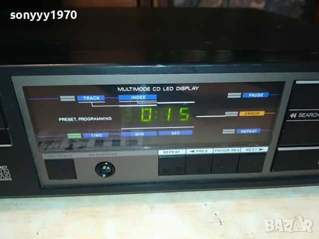 Vintage Philips CD350 CD player-2 x the Philips TDA1540P D/A converter. Made in Belgium., снимка 7 - Ресийвъри, усилватели, смесителни пултове - 36543576