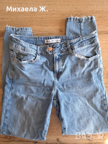 сет дамски дънки Tommy Jeans,Levi's,Zara, снимка 8 - Дънки - 52625117