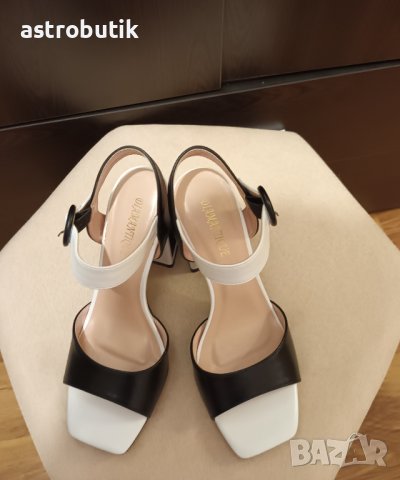 Сандали в черно и бяло- намаление!, снимка 7 - Сандали - 42706144