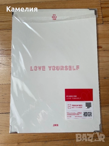BTS Jimin Love yourself кпоп снимка, снимка 2 - Колекции - 53198938