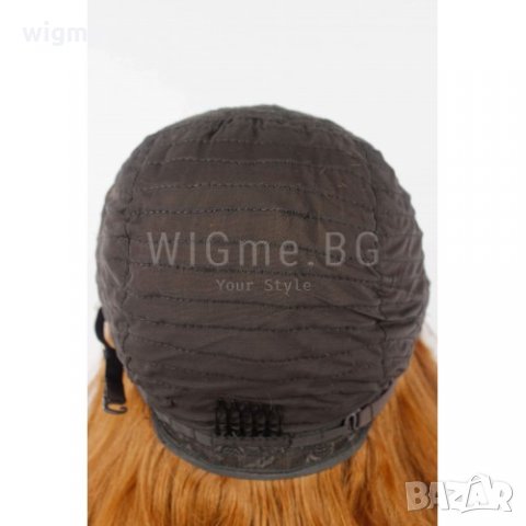 Дълга кестенява лейс фронт перука на вълни Ники, снимка 3 - Аксесоари за коса - 35626795