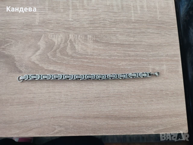 Гривна от медицинска стомана , снимка 2 - Бижутерийни комплекти - 50699273