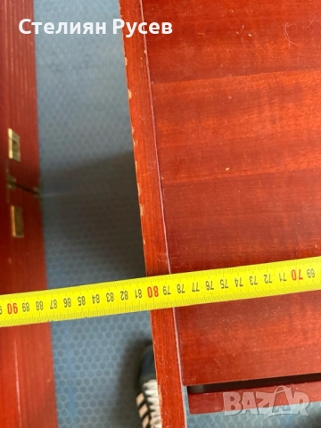 021166  шкаф / скрин с 3 чекмеджета от  масивно дърво 40/80см цена 110 лв или   56.24евро смр  -40см, снимка 6 - Шкафове - 52282854