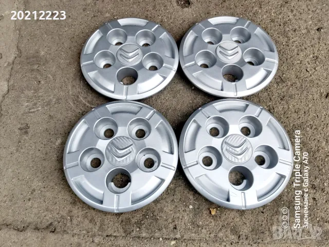 4 броя Оригинални капаци/тас за Citroen Jumper 15, снимка 5 - Аксесоари и консумативи - 49794430