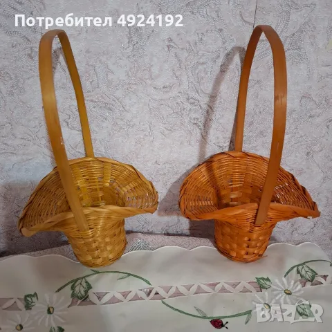 Ратанови Кошнички , снимка 4 - Декорация за дома - 56182963