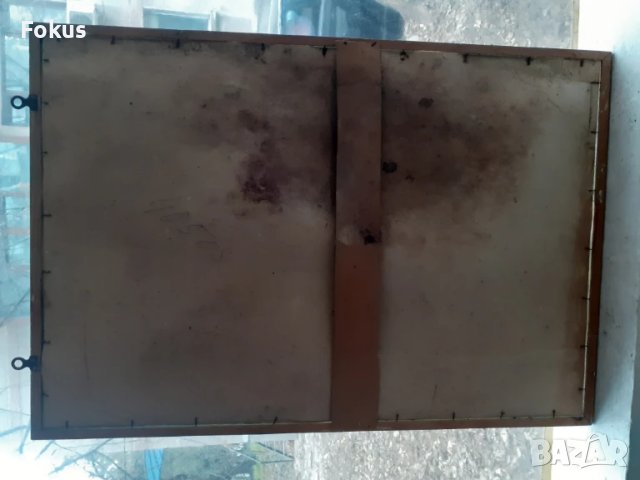 Голям плакат картина СОЦ гражданска защита рамка, снимка 5 - Антикварни и старинни предмети - 51083577