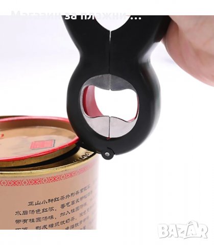 МУЛТИФУНКЦИОНАЛНА ОТВАРАЧКА 6 В 1 ОТ TPR КАУЧУК - код 2858, снимка 4 - Други - 34149409