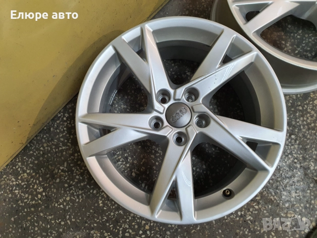 Джанти Audi 5x112x7,5J17ет38, снимка 2 - Гуми и джанти - 52634227