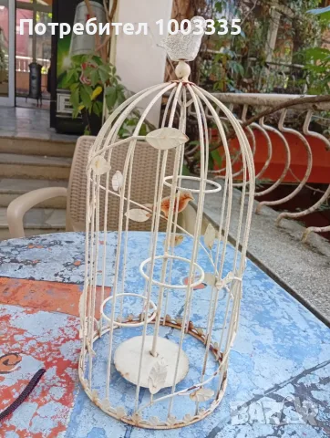Стара клетка за птици , снимка 2 - За птици - 55922226