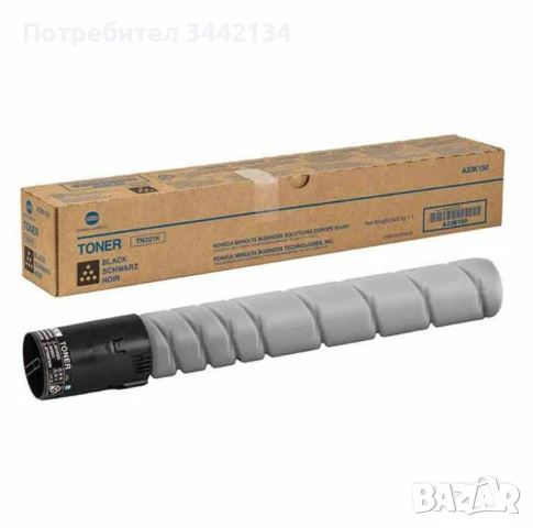 Тонер Konica Minolta TN321K A33K150 Black Черно