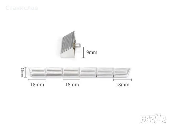 Mercedes S-Class W221 Бутон за заден климатик, снимка 3 - Части - 50221194