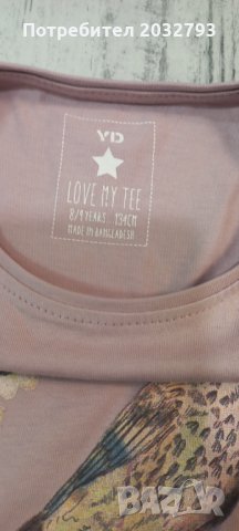 Блуза с дълъг ръкав 8/9 години, снимка 2 - Детски Блузи и туники - 35263532