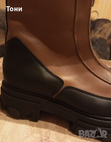 Нови Дамски Боти Изцяло от Естествена Кожа 38, снимка 13 - Дамски боти - 52684139
