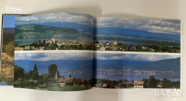 Die schonsten Panoramen der Schwiez, Les plus beaux panoramas de Suisse,The Most Beautiful Panoramas, снимка 3 - Специализирана литература - 52176453