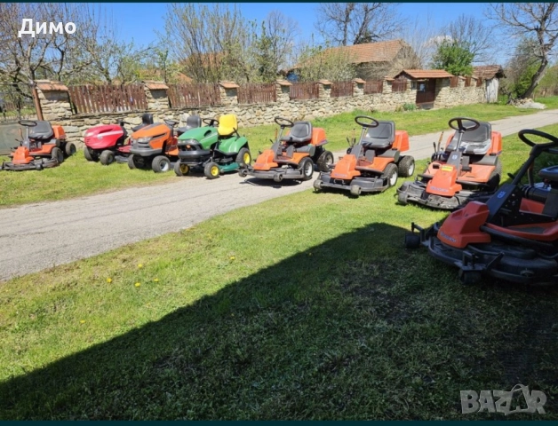 Тракторни косачки Viking, Husqvarna, John Deere – внос Германия, обслужени, снимка 3 - Селскостопанска техника - 52465943