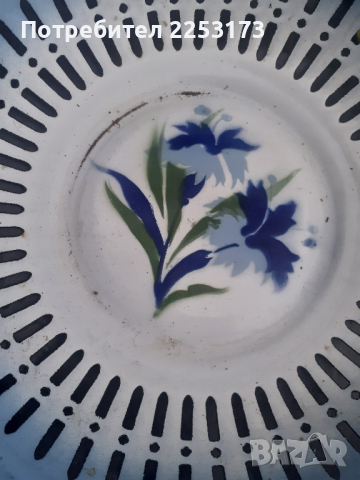 Стари емайлирани фруктиери лот, снимка 5 - Прибори за хранене, готвене и сервиране - 44777624