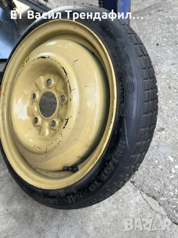 Резервна гума тип патерица 15" HONDA FRV, снимка 5 - Гуми и джанти - 56079733