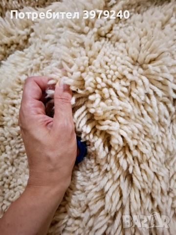 Китеник от агнешка вълна 230/150см, снимка 2 - Олекотени завивки и одеяла - 51745757