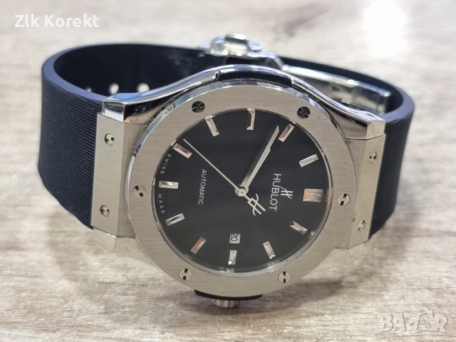Механичен часовник Hublot 38mm, снимка 2 - Мъжки - 54149267