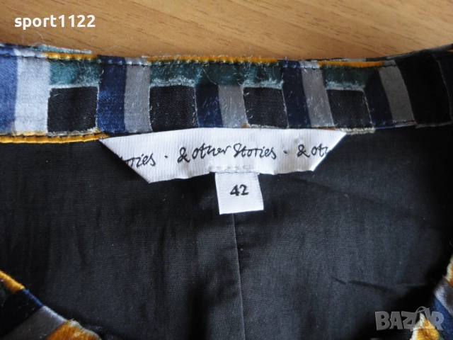 &Other Stories/100% коприна/дамска рокля, снимка 9 - Рокли - 51524637