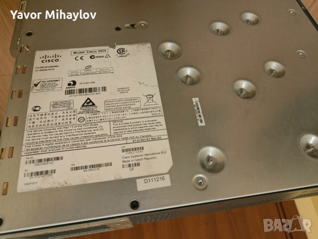 cisco ISR router 3825, снимка 5 - Рутери - 52346357