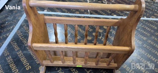 Поставка за вестници , снимка 4 - Декорация за дома - 52811116