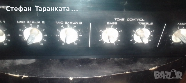 усилвател за 110 волтови колони предназначен за хотели, снимка 7 - Ресийвъри, усилватели, смесителни пултове - 53307395