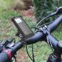 Стойка за телефон за велосипед, автоматично изваждане на телефона, метална скоба, снимка 2