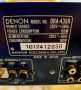 DENON precision audio component/am-fm stereo receiver DRA-435R
цена: 160 лв, снимка 1