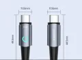 USB type C към type C кабели за бързо зареждане, снимка 2