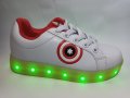 Детски светещи маратонки LB-701 с USB зарядно, снимка 2