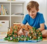 Конструктор за изграждане Minecraft World 836 части с LED светлини, снимка 6