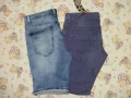 SOLID JEANS и GNIOUS нови къси дънки 34-36, снимка 1