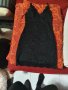 Дамска черна рокля, снимка 1 - Рокли - 34937917