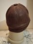 Зимна мъжка шапка Естествен набук Кафява, снимка 2