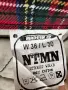 Пънк панталон На Тъмно (NTMN) на червено каре (размер L/XL), снимка 4